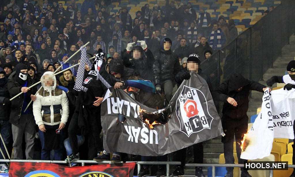 PSG and Galatasaray fans clash before Champions League 