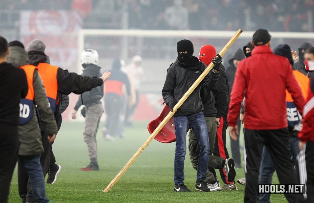 Olympiacos hooligans