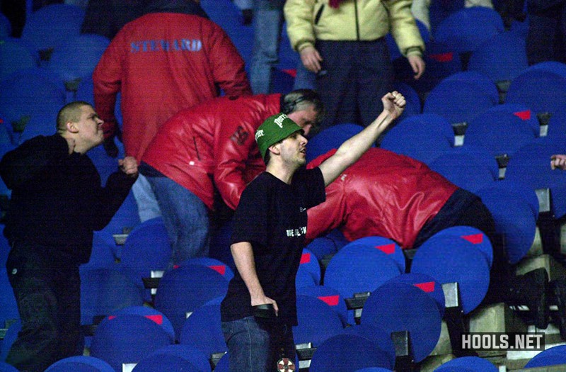 13 March 2001: PSG and Galatasaray fans clash at Parc des 