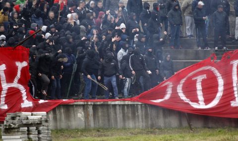 Trouble flares at Minyor Pernik v CSKA Sofia match