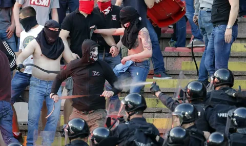 Trouble flares at Belgrade’s Eternal Derby