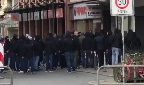 Eintracht Frankfurt hools attack Darmstadt rivals at bar ahead of Hesse derby