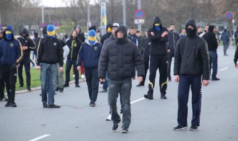 Brondby fans clash with police after defeat to Copenhagen