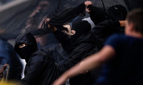 AIK v Djurgarden: Second half delayed due to fan trouble