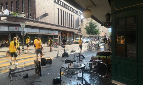 Young Boys hools attack Biel-Bienne fans ahead of Swiss Cup clash