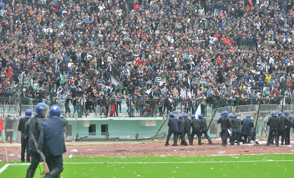 Riot breaks out at Algerian Cup match