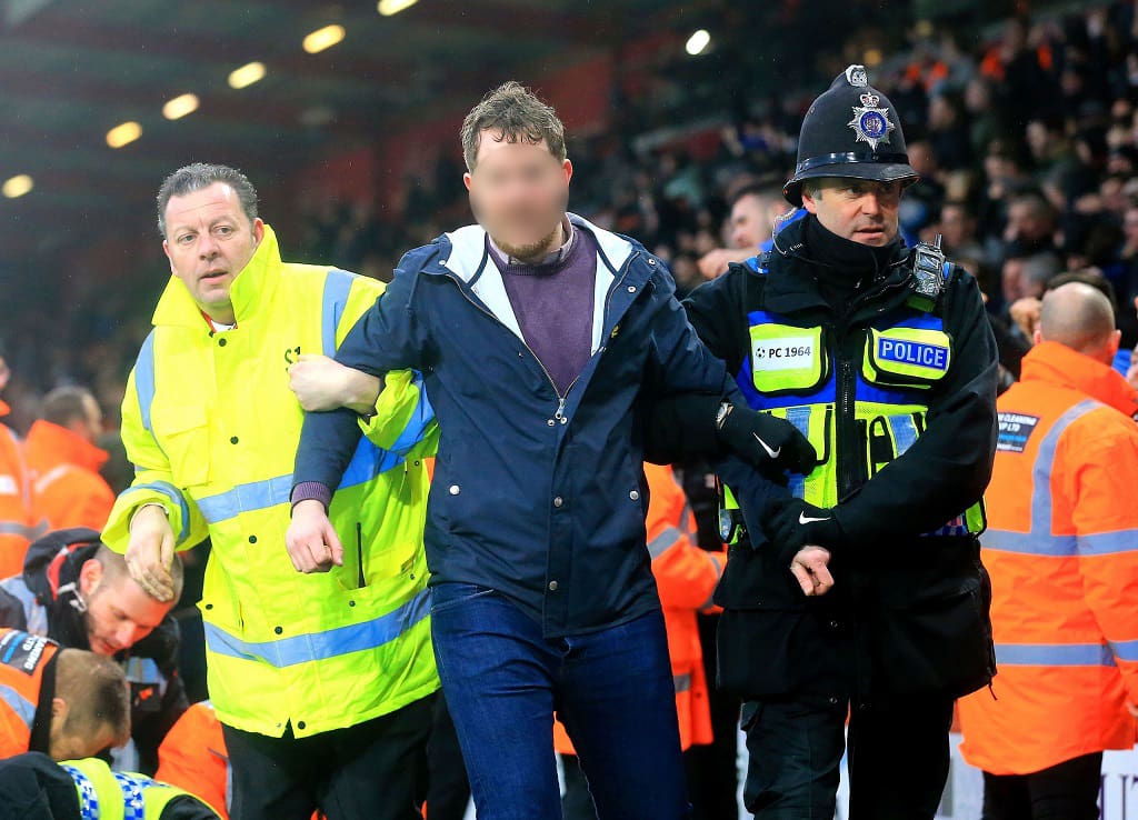 Newcastle fans arrested over pitch invasion during Bournemouth game