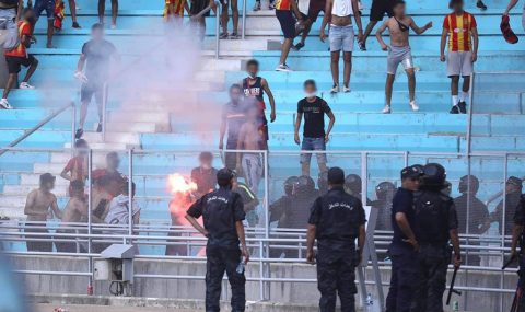 Esperance fans clash with police before CAF Champions League tie against Al Ahly