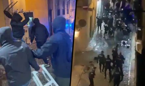 Dortmund fans clash with police in Lisbon ahead of Sporting game
