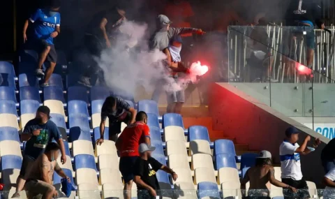Trouble erupts at Chilean Super Cup