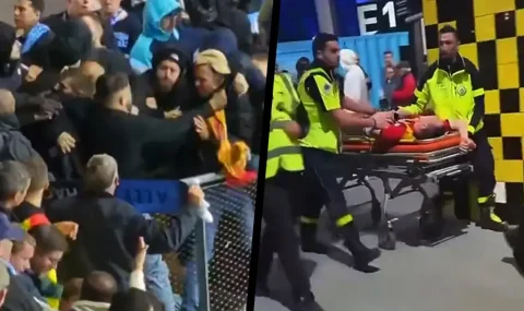 Le Havre fans beat up Lens supporters during Ligue 1 match