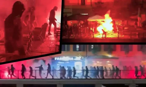 Milan hooligans attack PSG fans ahead of Champions League match