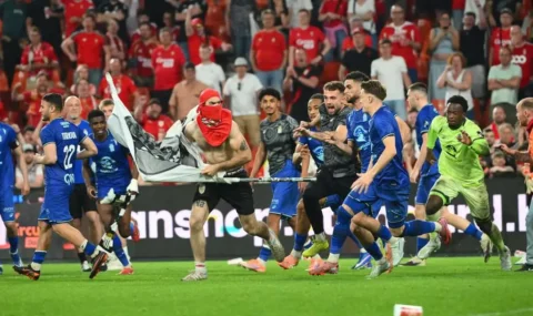 Trouble flares following Standard v Charleroi