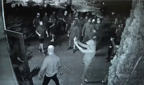 Gornik Zabrze hooligans attack Ferencvaros rivals ahead of Europa League clash
